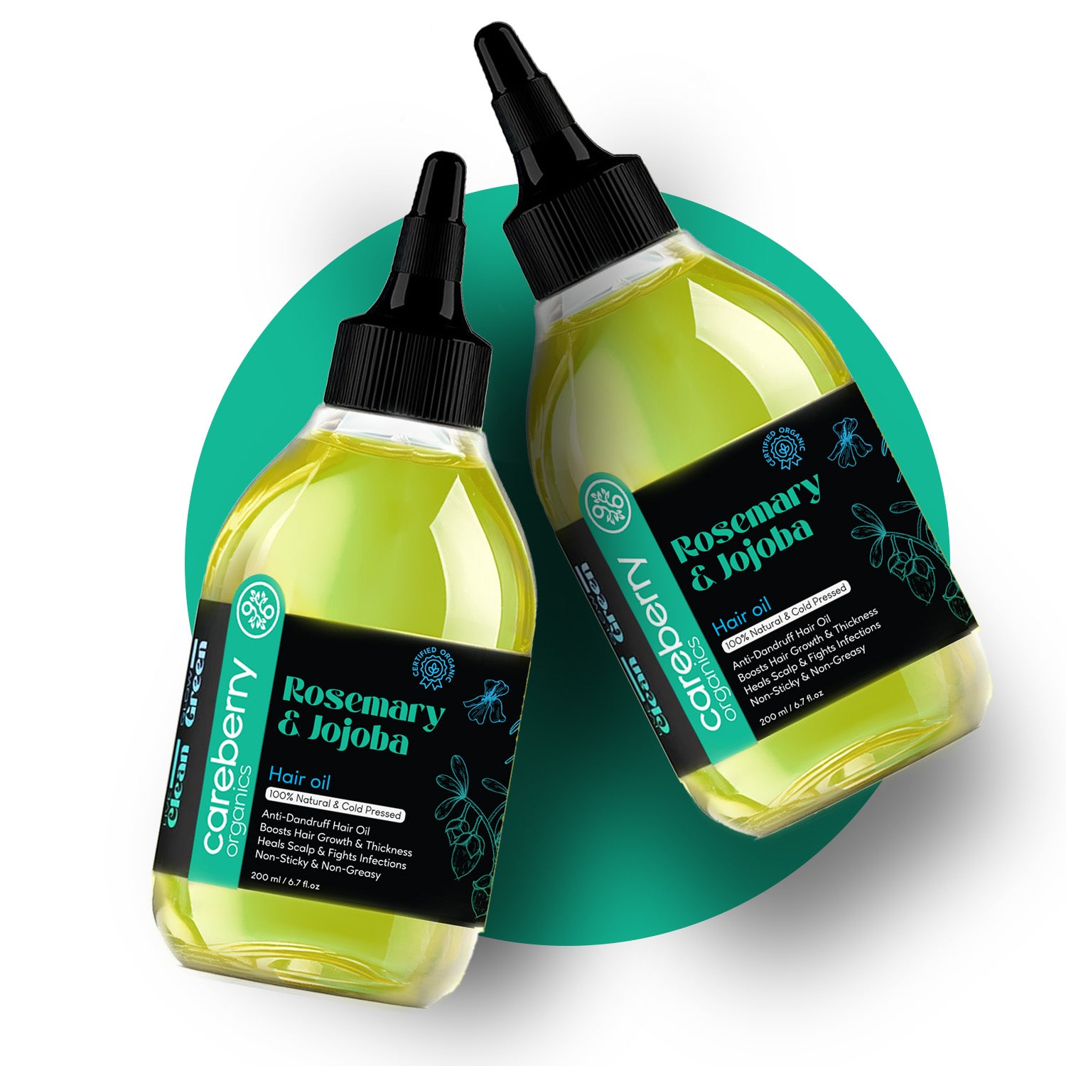 Careberry's Rosemary oil pack of 2